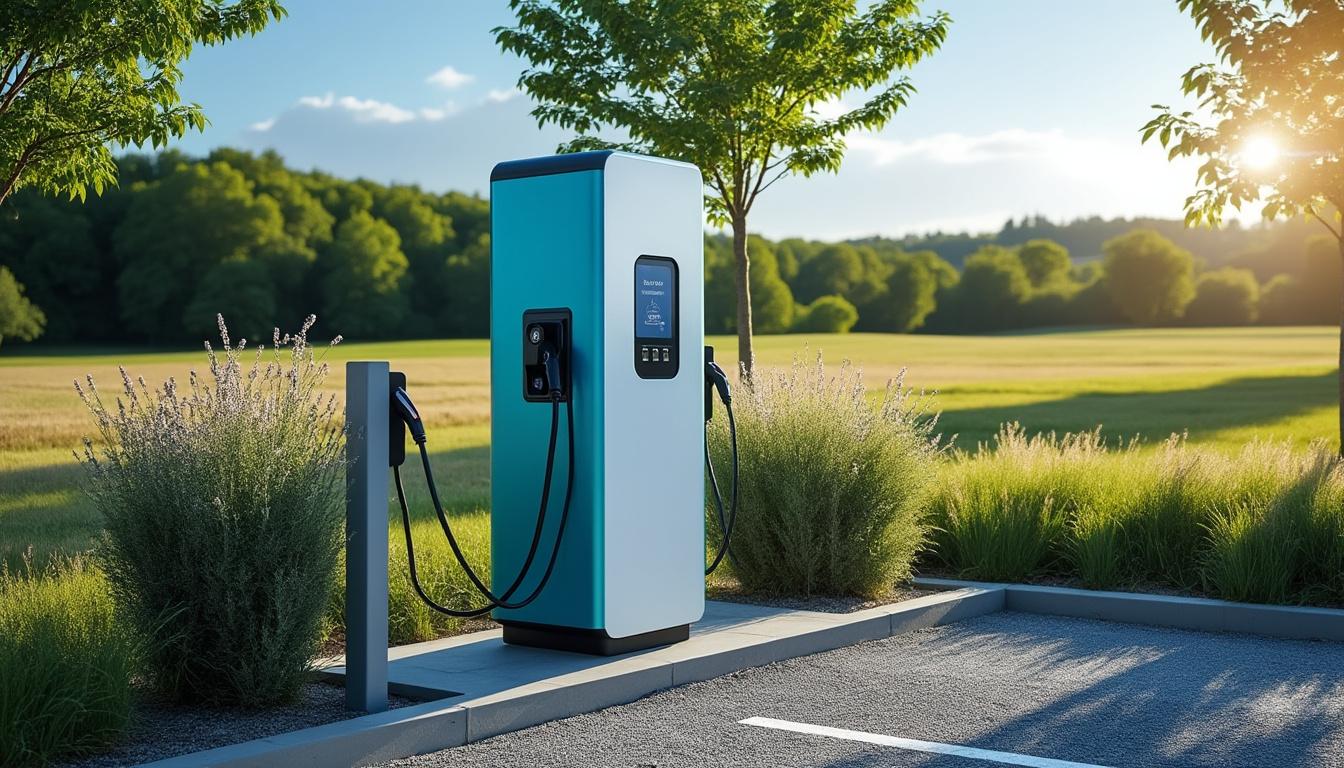 à amplepuis dans le rhône, l'installation d'une nouvelle station de recharge rapide pour voitures électriques provoque la controverse après l'abattage d'arbres, soulevant un débat entre écologie et développement des infrastructures.