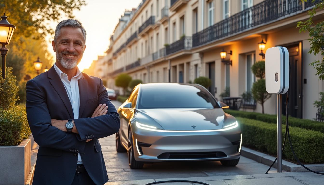 solal botbol met en avant à paris l'importance essentielle de la recharge à domicile pour accélérer l'adoption des véhicules électriques et encourager une mobilité durable.