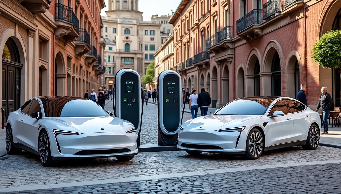 découvrez notre station de recharge électrique spécialement conçue pour les visiteurs, offrant une solution pratique et rapide pour recharger votre véhicule électrique lors de votre séjour.