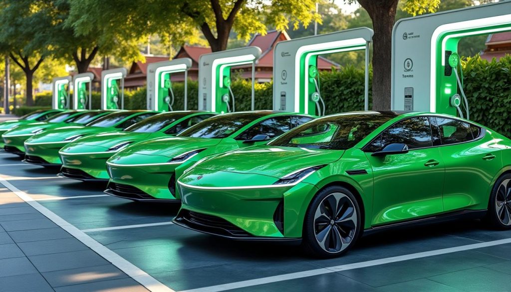 découvrez comment grab et sharge collaborent en thaïlande pour installer un réseau innovant de recharge pour véhicules électriques, facilitant ainsi la mobilité durable et l'adoption des ve.